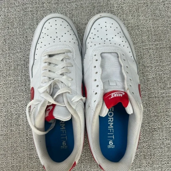 Nike Red and White Athletic Shoes - Picture 6 of 6